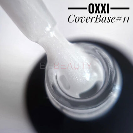 Oxxi Professional Cover Base №11, (біла з шимером), 10мл